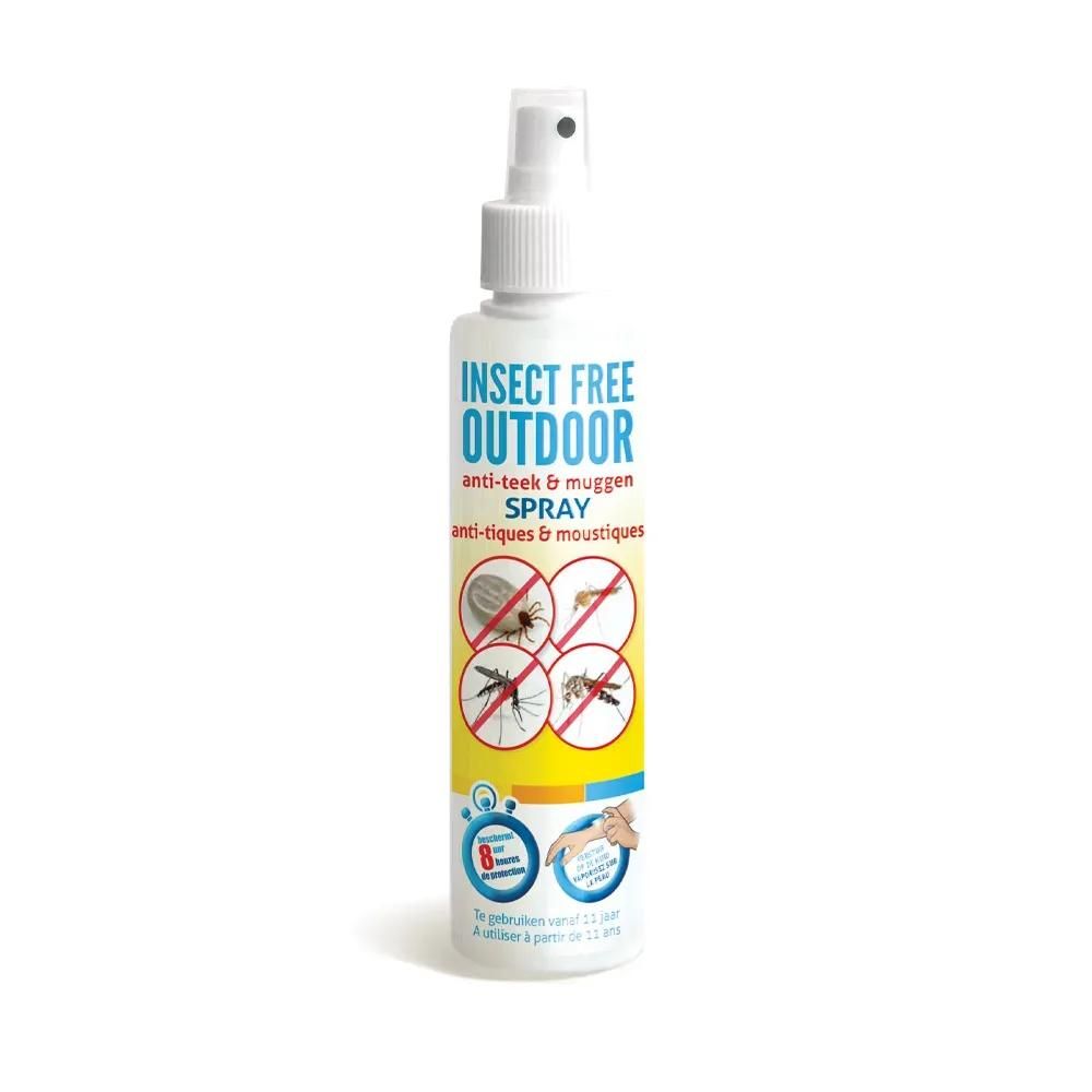 Spray anti-tiques et anti-moustiques bsi pour adulte 200ml