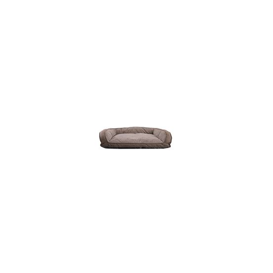 Mon ami luki - sofa soft antiderapant - marron - chien - m