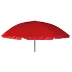 Parasol beach 160 cm rouge