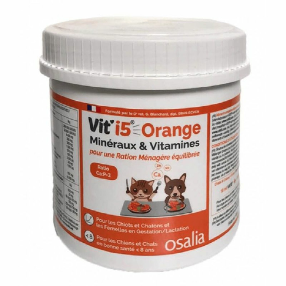 Vit'i5 orange chien/chat - osalia 600 g recharge
