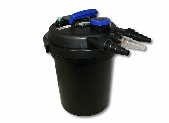 Filtre de bassin à pression uv 11 watts 6000 litres nettoyage facile