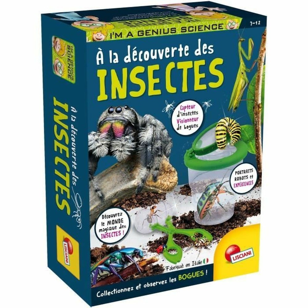 Découverte des insectes - kit scientifique i'm a genius pocket