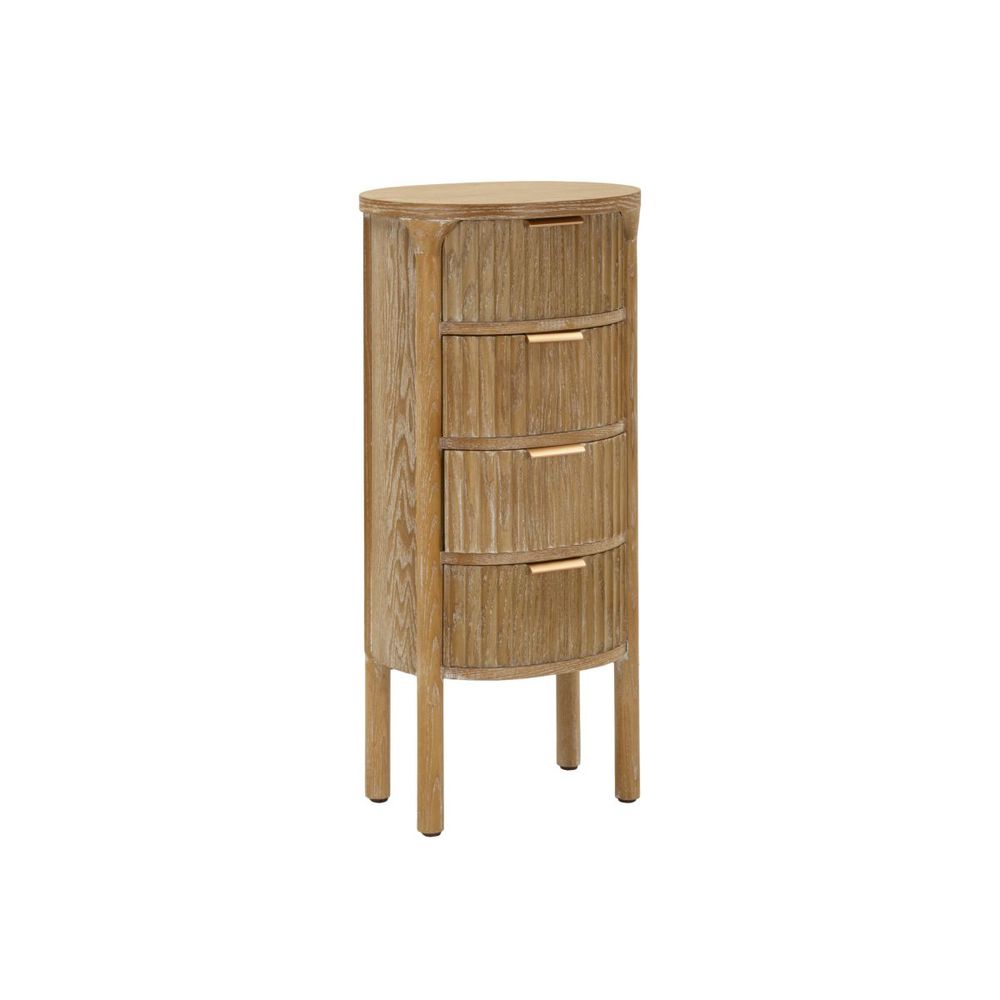 Chiffonnier en bois 4 tiroirs 