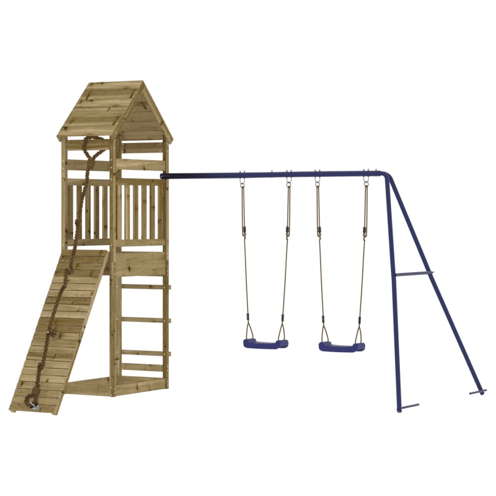 Aire de jeux d'extérieur bois de pin imprégné