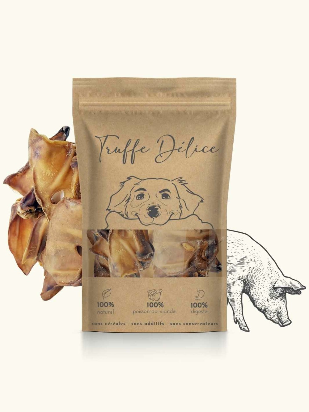 Oreilles de cochon xl