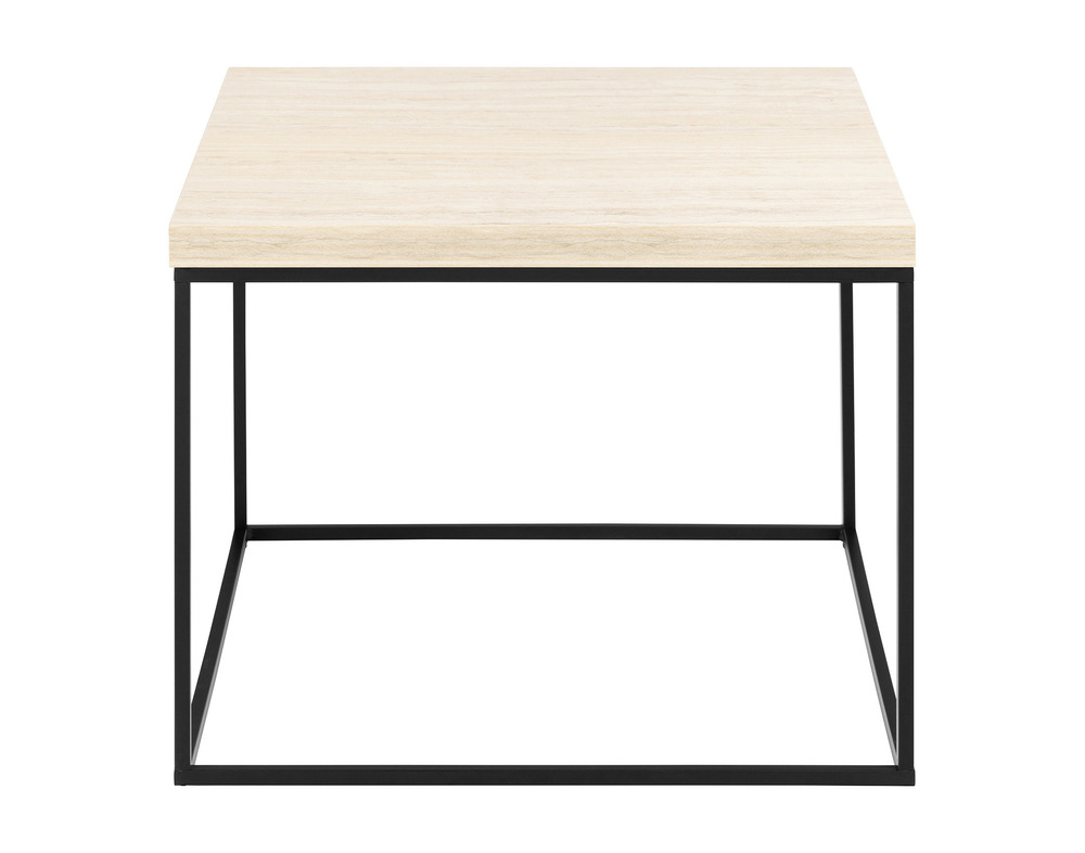 Alamosa - table basse - effet travertin - 60 cm