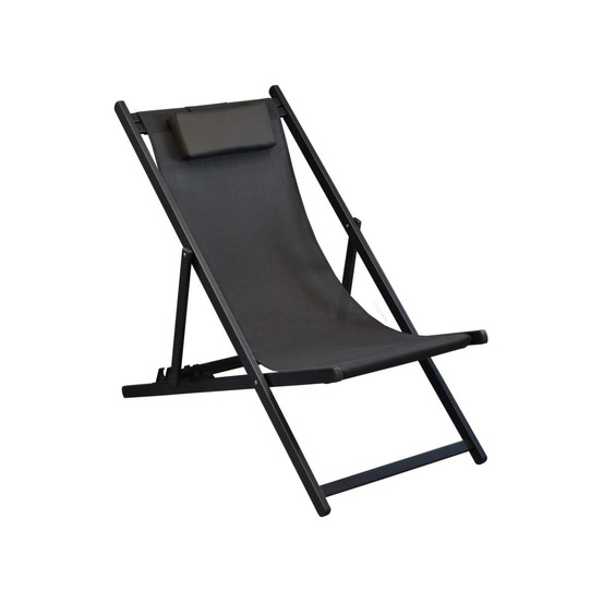 Chilienne en aluminium linéa graphite, noir