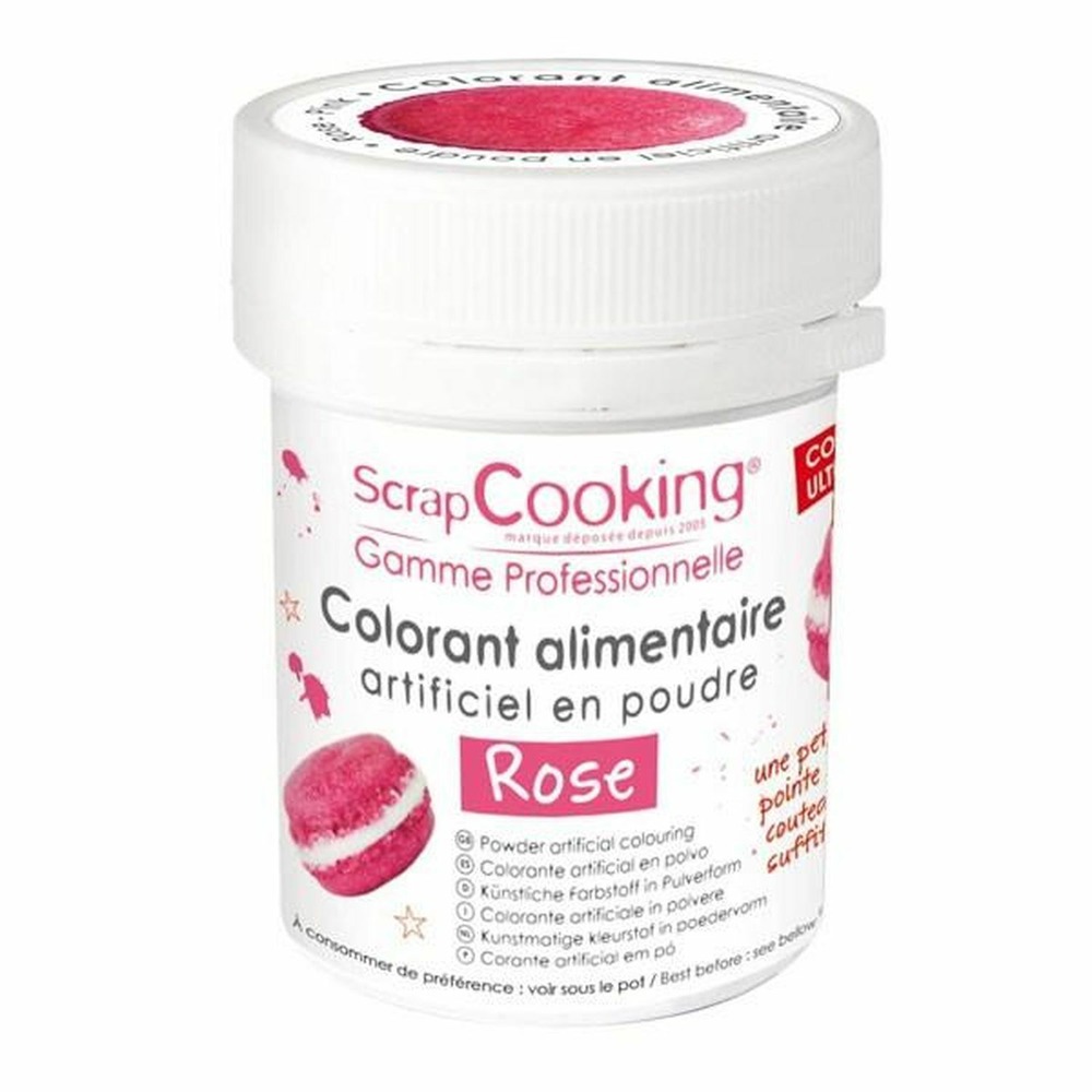 Colorant alimentaire en poudre 10 g - rose