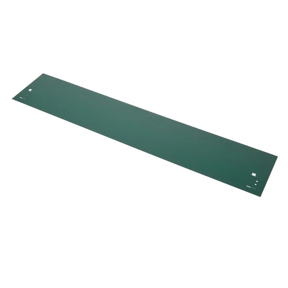 Bordure de jardin en métal hauteur 13,5-18,5 cm longueur 120 cm | bordure jardin, couleur: vert; taille: 5 pièces 18.5 cm