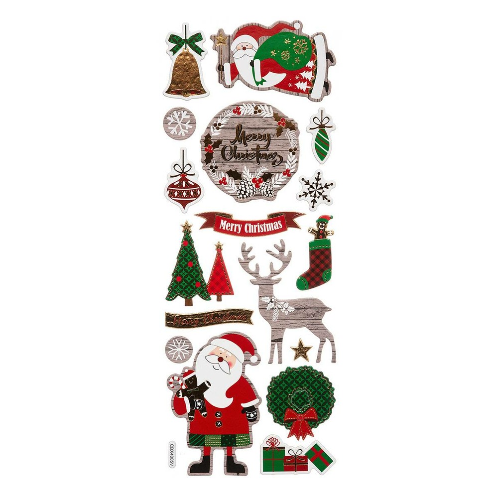 Stickers relief imprimé 25,4 x 10 cm