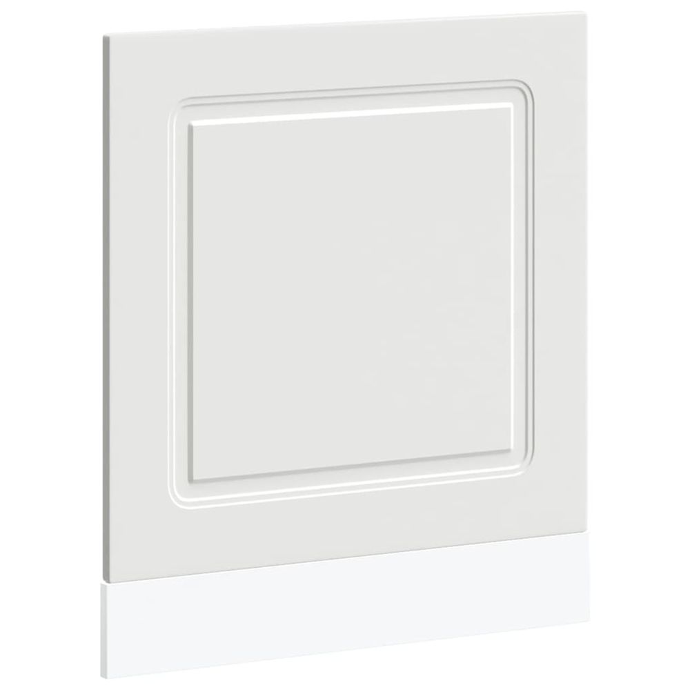 Panneau de lave-vaisselle kalmar blanc 60x1,5x57 cm
