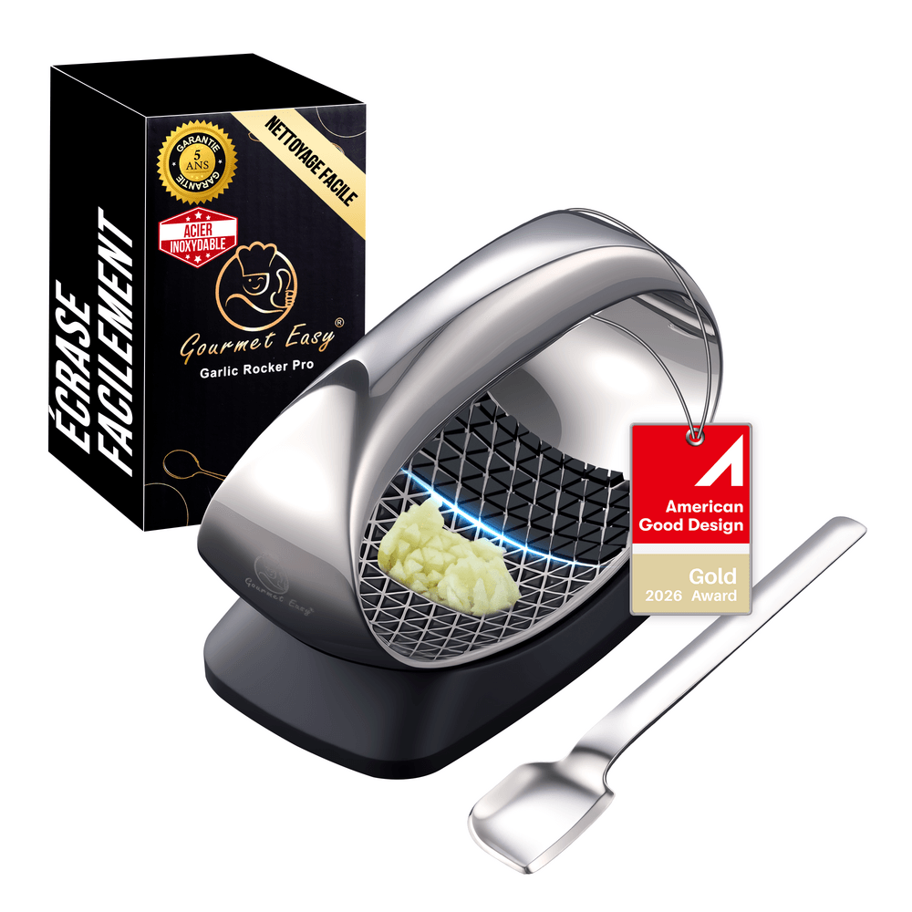 Presse ail à bascule inox broyeur ail avec base éjection