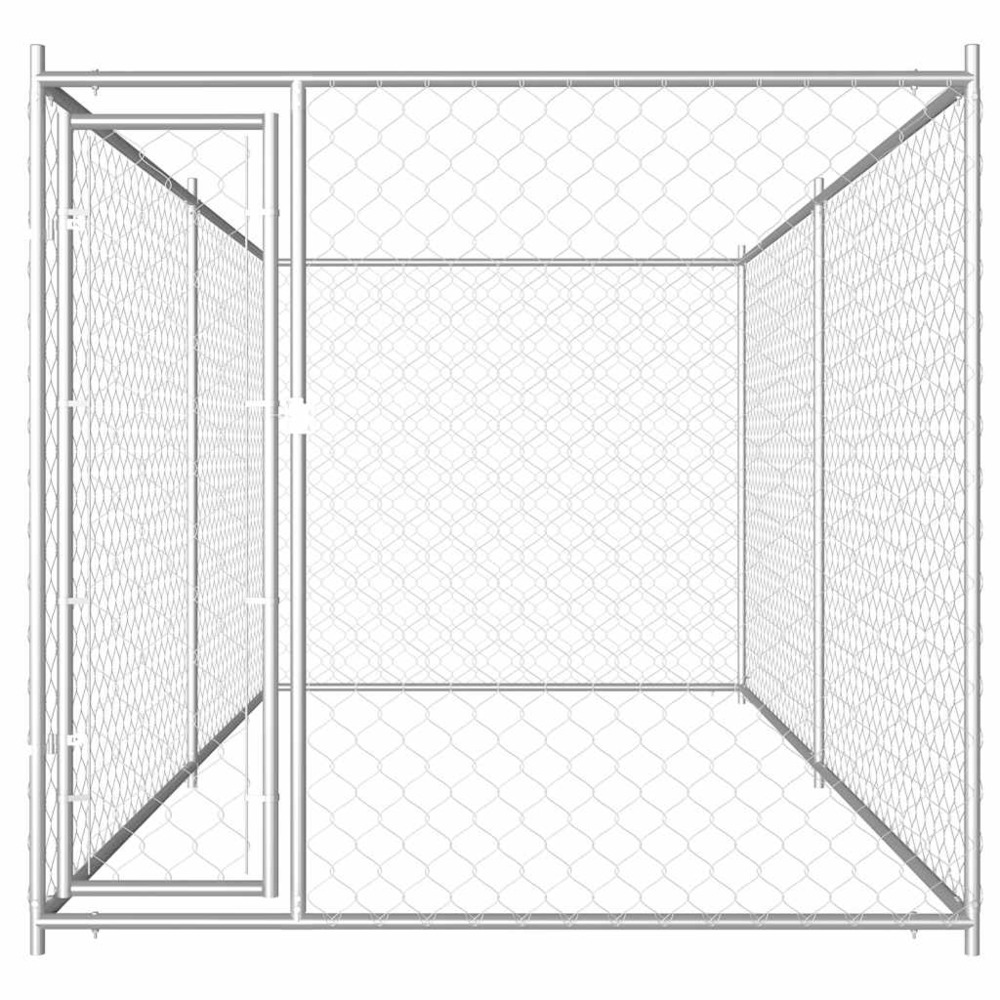 Chenil d'extérieur pour chiens 382x192x185 cm