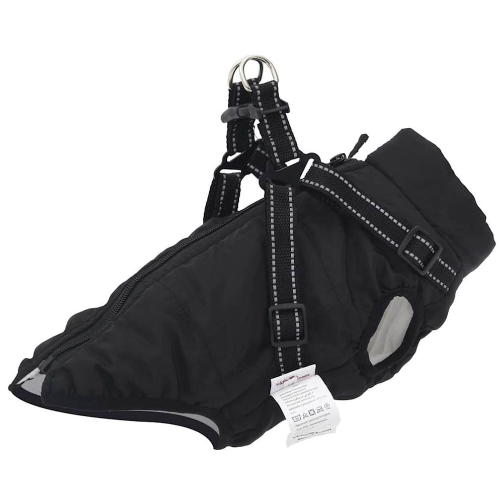 Manteau pour chiens avec harnais imperméable réfléchissant l32