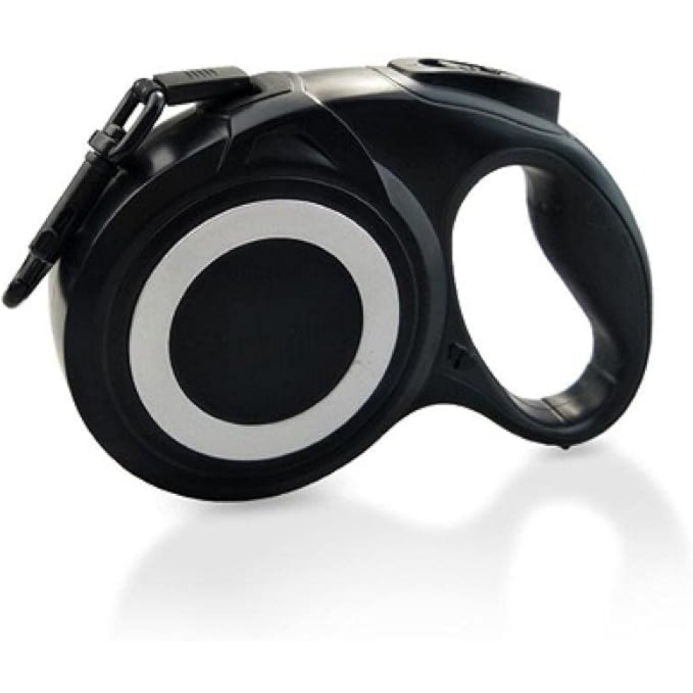 Laisse télescopique en nylon pour chiens moyens grands