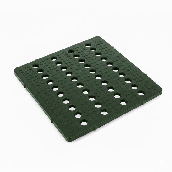 Gripsquare 50 - plaque pehd antidérapante - plast'up rotomoulage