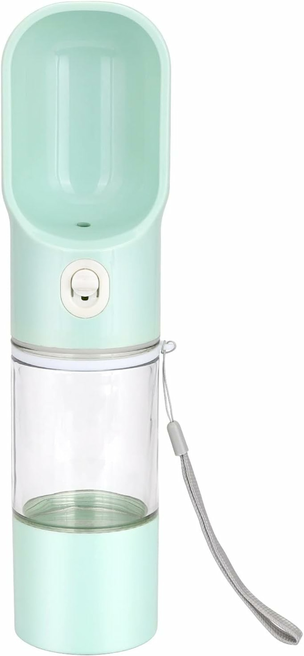 Bouteille d'eau pour chien vert