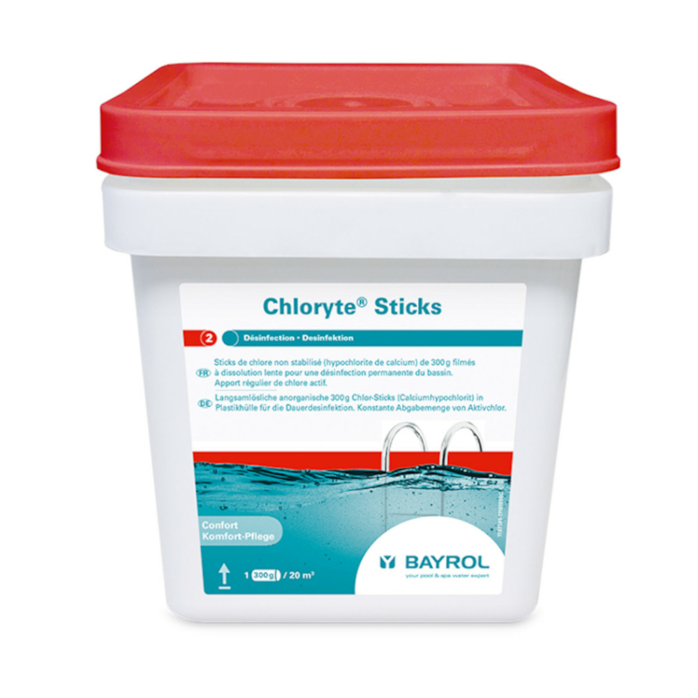 Chlore lent chloryte sticks 300g - 4,5kg - chlorytesticks