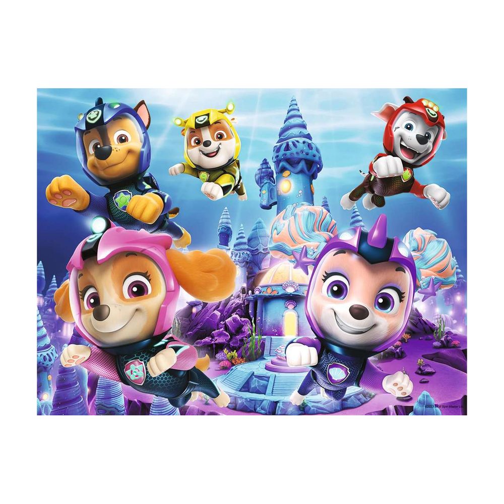 Puzzle 30 pcs la pat patrouille sous la mer