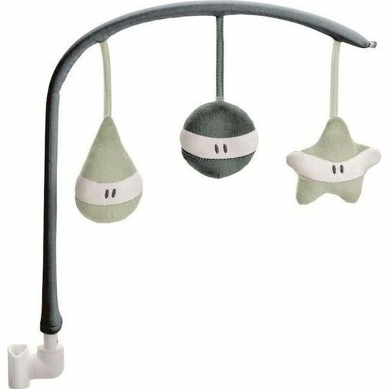 Arche de jeux pour bébé transat up&down iii - gris - favorise l'éveil et la motricité