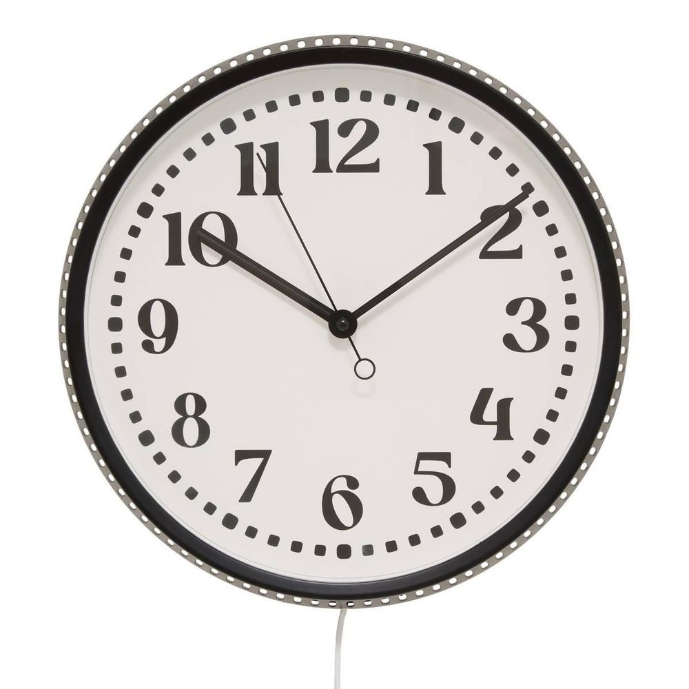 Horloge murale led 