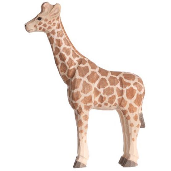 Figurine girafe en bois