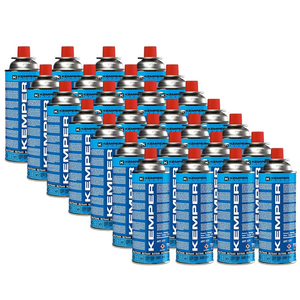 ALPENTECH Pack 28 Cartouches Gaz Butane 250g - Bouteilles Pour Réchauds Désherbeurs UN2037