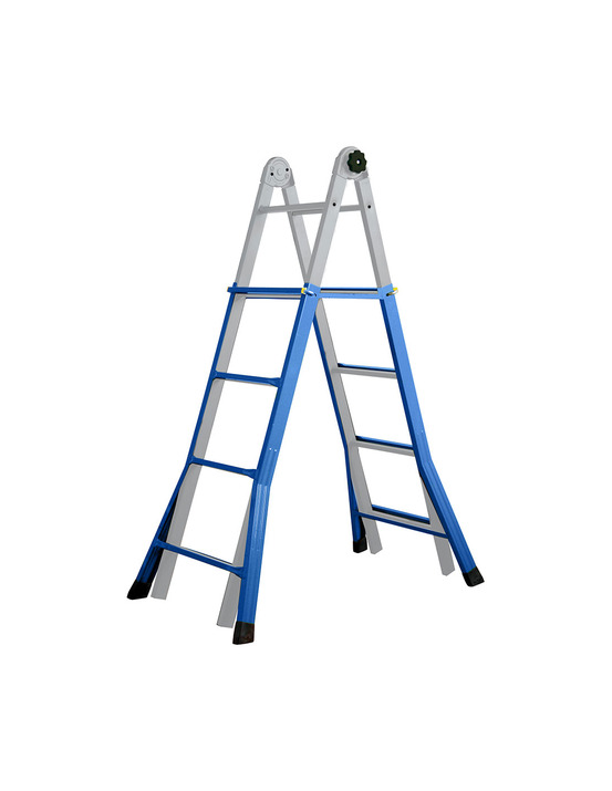 Échelle télescopique en acier 4+4 edm