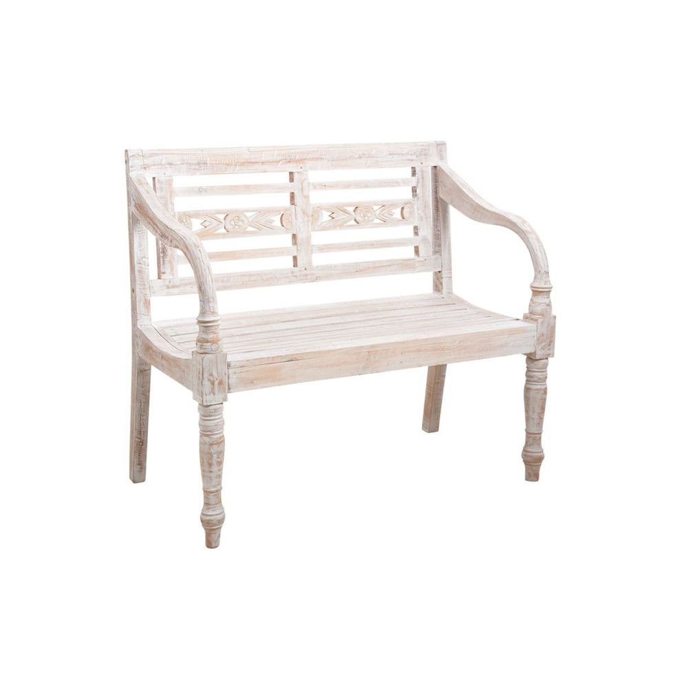 Banc 2 places en acajou