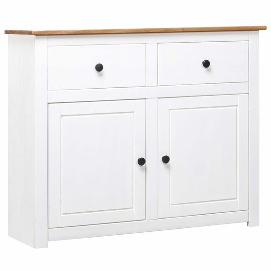 Buffet bahut commode armoire meuble de rangement organisateur cuisine salle de séjour salon 93 x 40 x 80 cm pin gamme panama