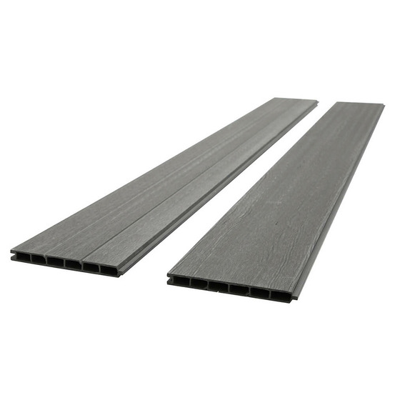 Home deluxe - clôture pare-vue en wpc callado - 1 panneau de rechange - dimensions : 20,3 x 2 x 170 cm i protection visuelle