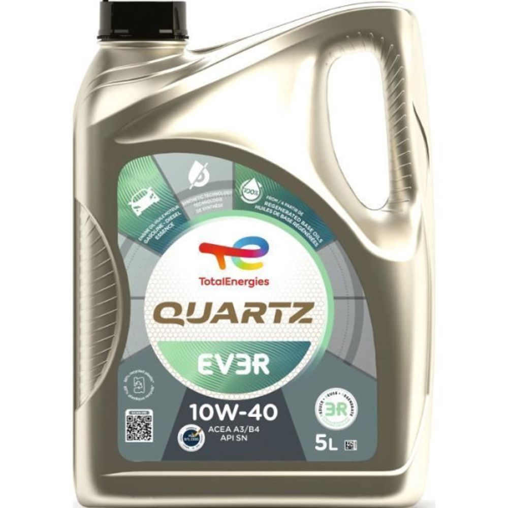 Huile moteur - - quartz ev3r 10w-40 - 5l