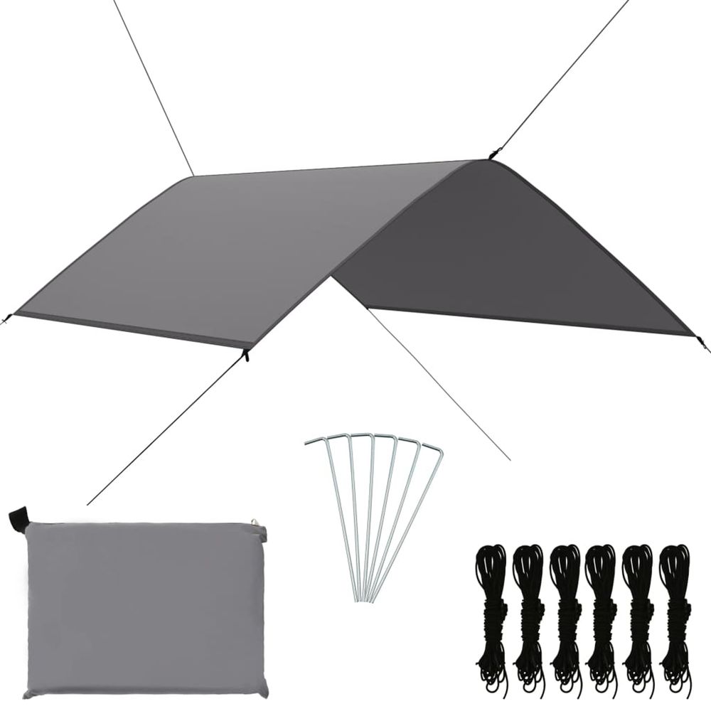 Bâche d'extérieur 3x2 m gris