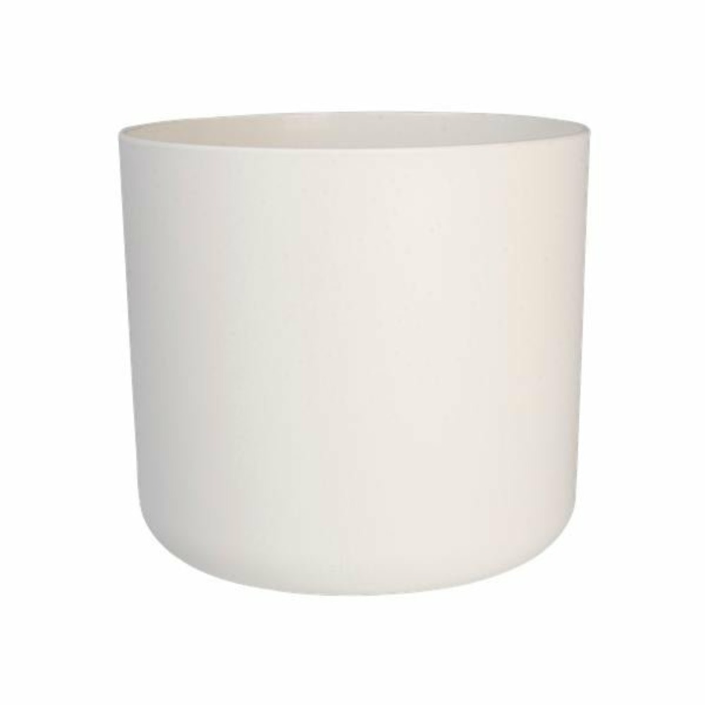 Elho b.for soft pot de fleurs rond 35 - blanc - ø 35 x h 32 cm - intérieur - 100% recyclé