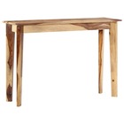 Table console 110x35x76 cm bois de sesham solide