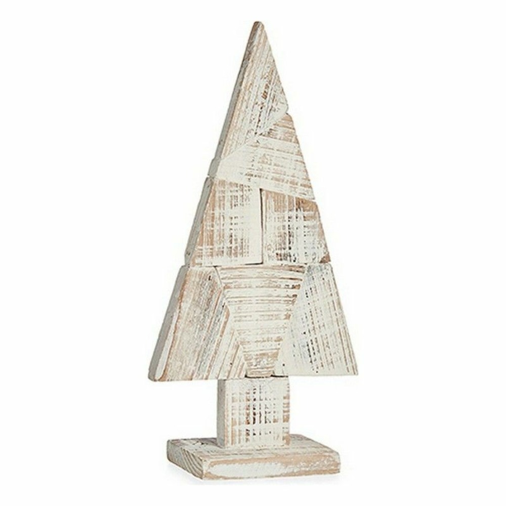 Sapin de noël 9 x 41,5 x 20 cm naturel bois blanc