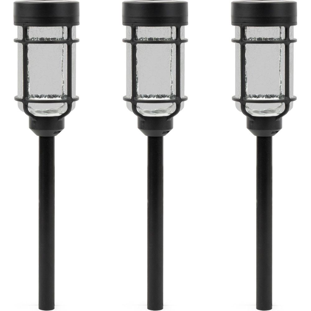 Éclairage solaire chemin catala set de 3 15lm