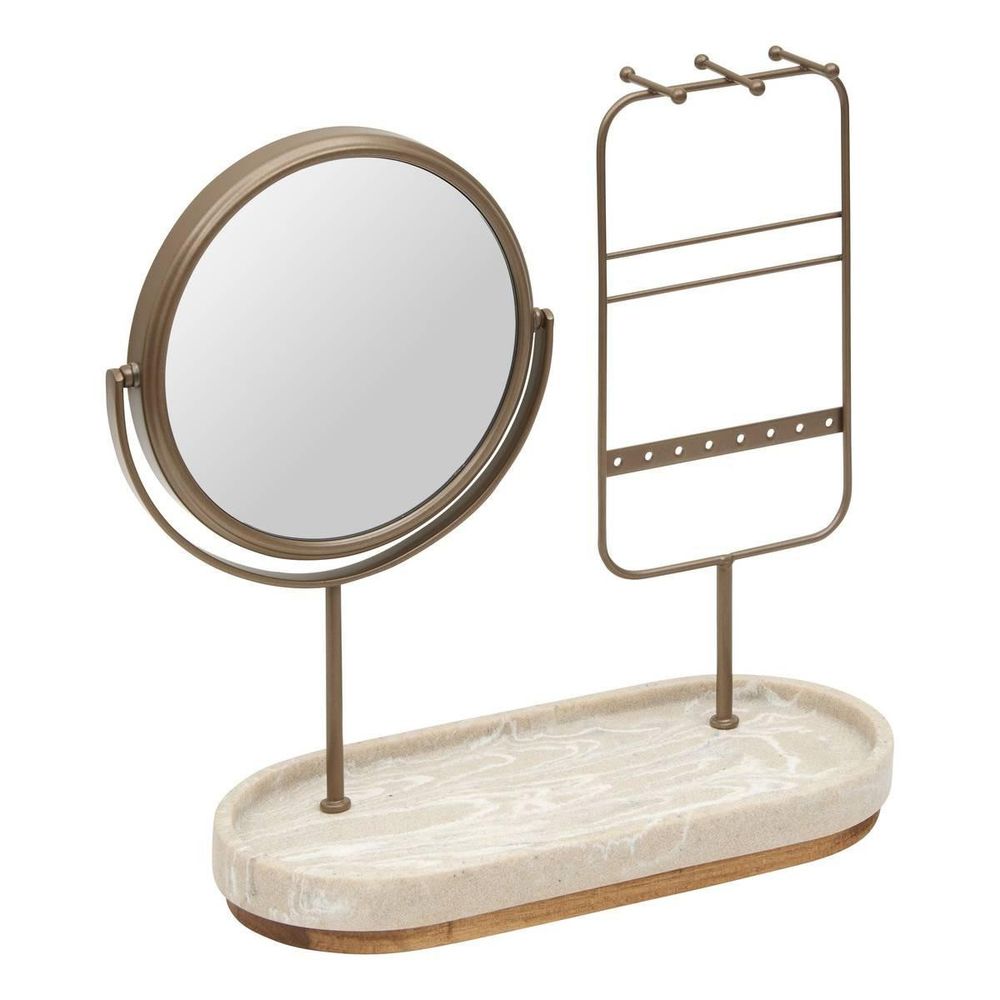 Porte-bijoux avec miroir 