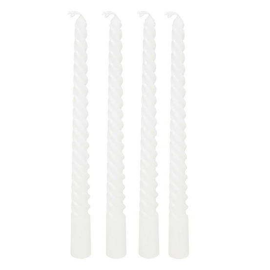 Lot de 4 bougies bâton