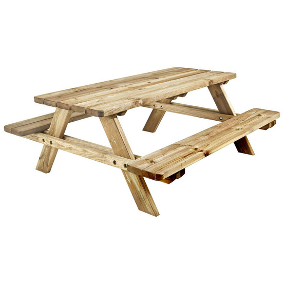 Table pique nique bois 180cm