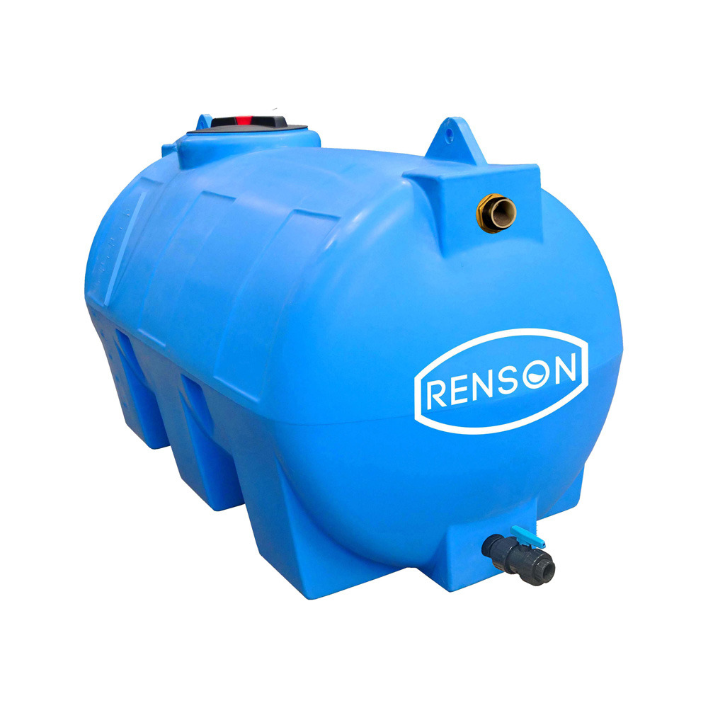 Cuve de stockage eau 3000l horizontale pré équipée