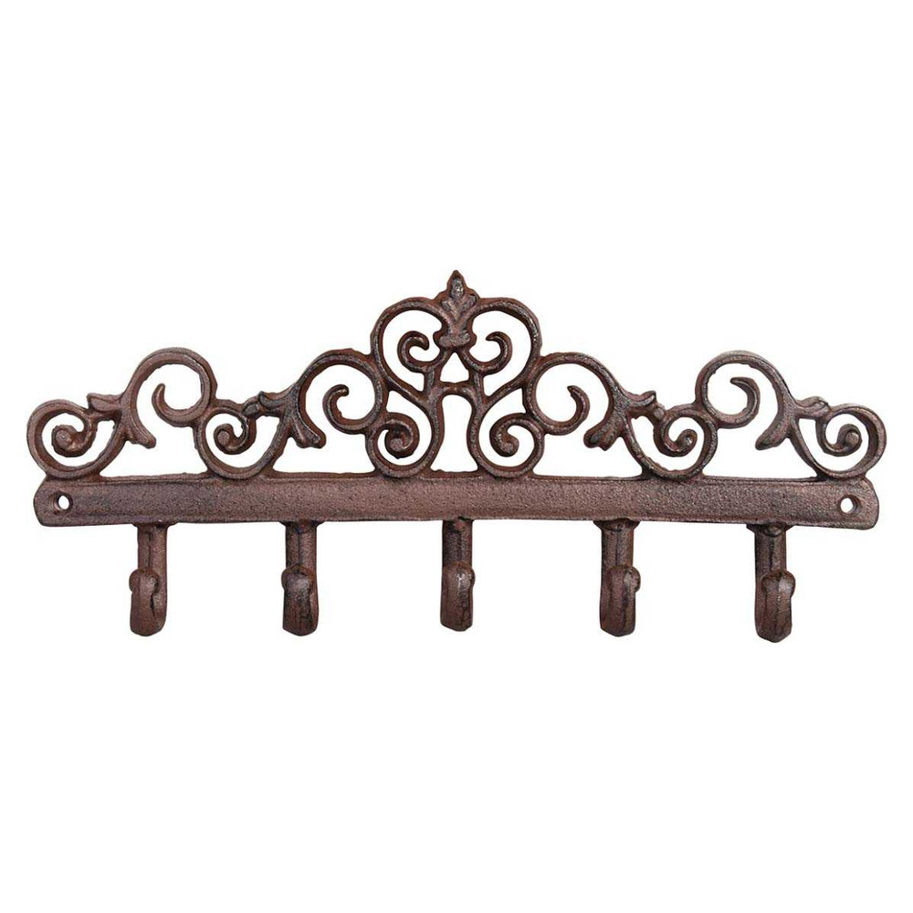 Patère 5 crochets en fonte