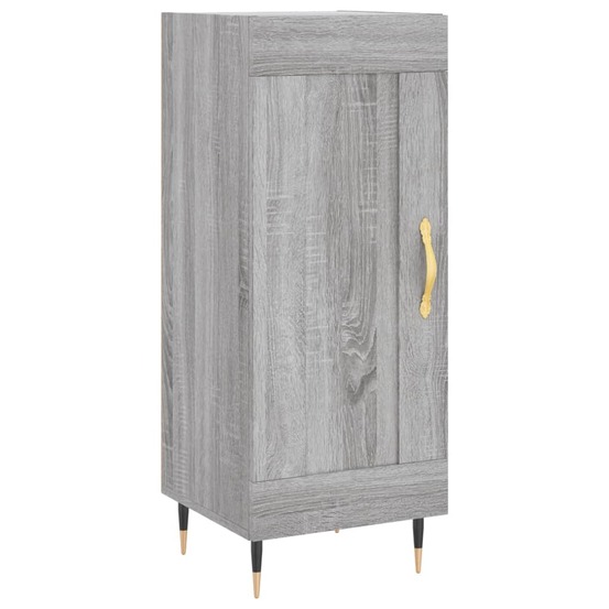 Buffet bahut commode armoire meuble de rangement organisateur cuisine salle de séjour salon sonoma 34,5 x 34 x 90 cm bois d'i