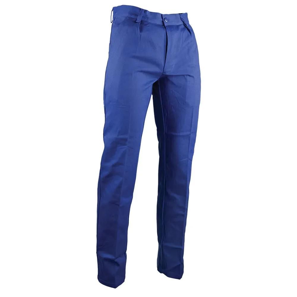 Pantalon de travail clou coton sergé bleu bugatti du 40 au 70