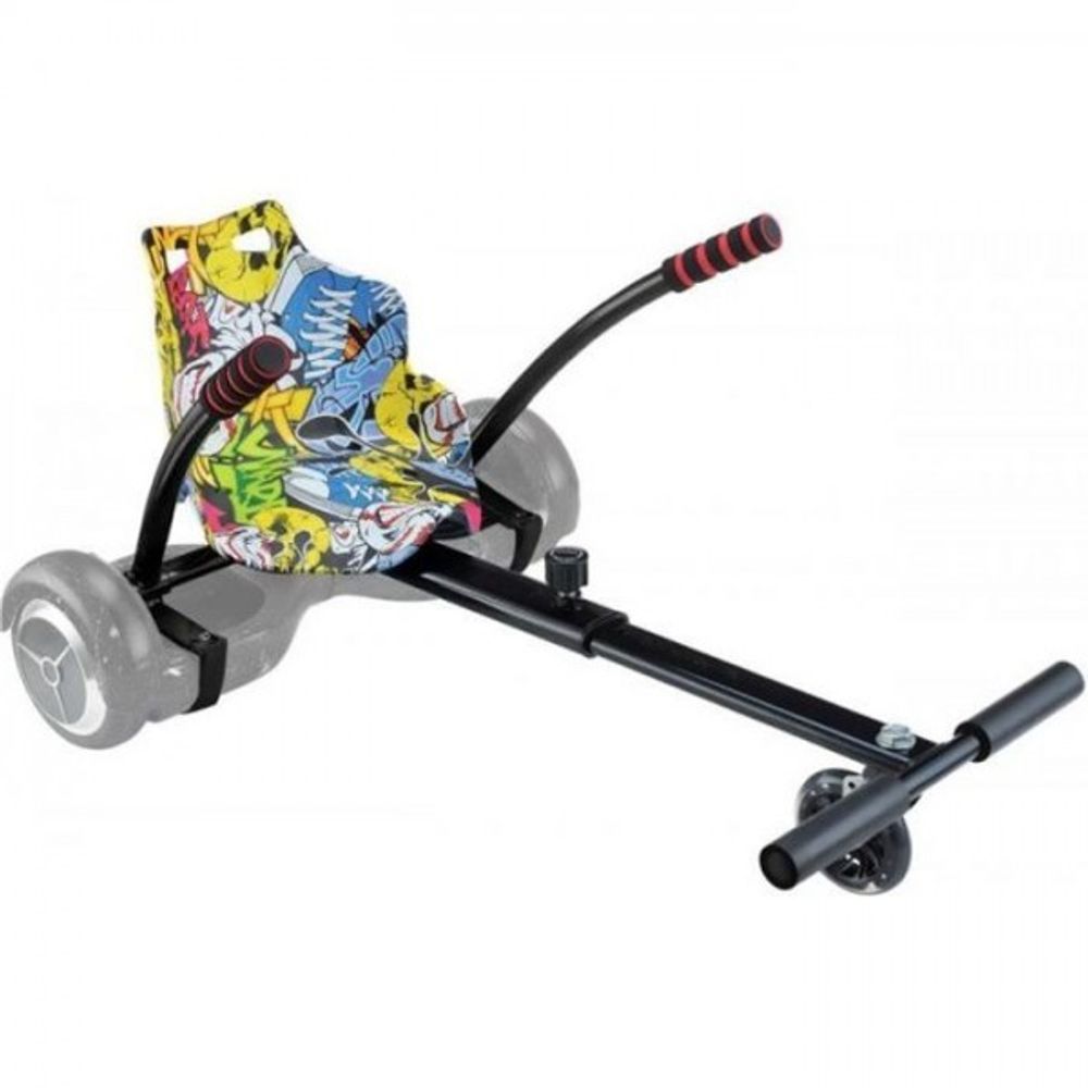 Kart pilot pour hoverboard - - compatible toutes marques et taille de roue - longueur ajustable