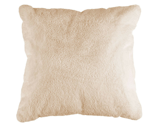 Joy - coussin - en fausse fourrure - 48x48 cm