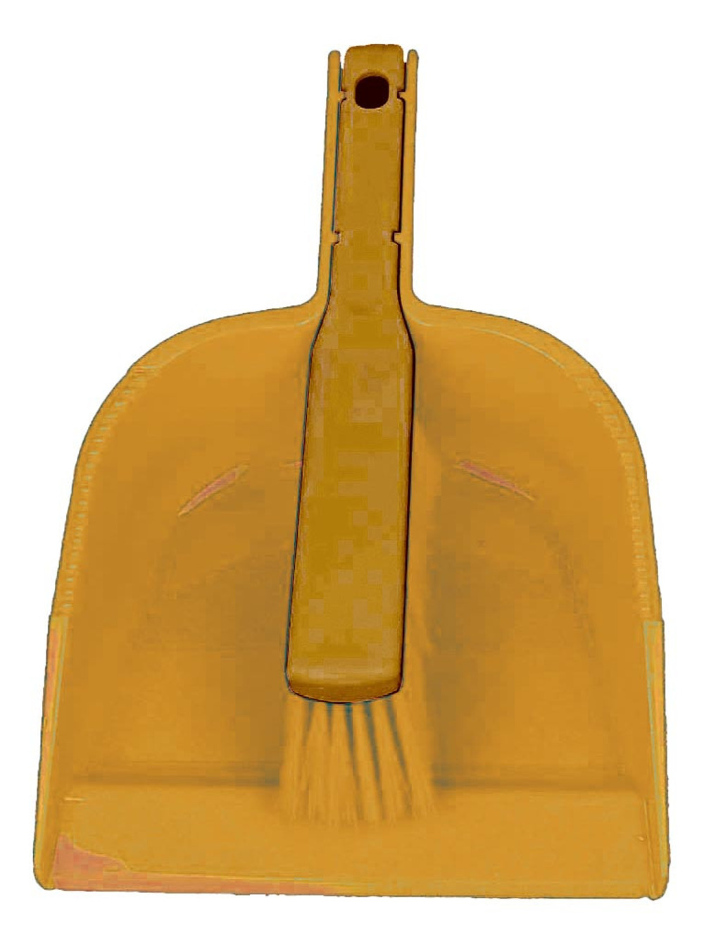 Kit de nettoyage pelle et balayette de couleur jaune - l2g