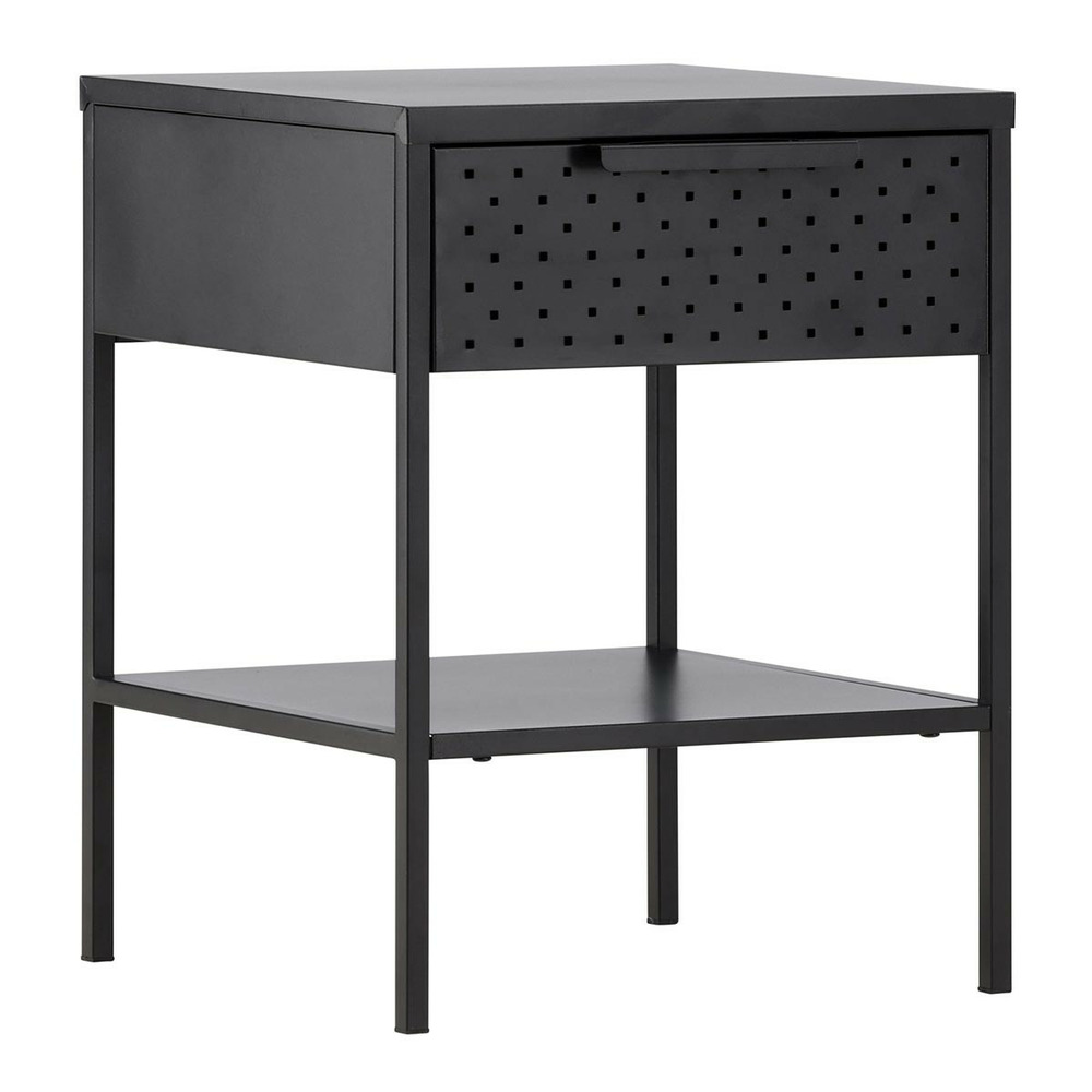 Table de chevet en métal 
