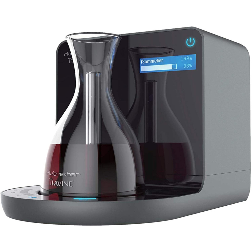 Carafe à décanter connectée pour vins 0.75l - bv1000a