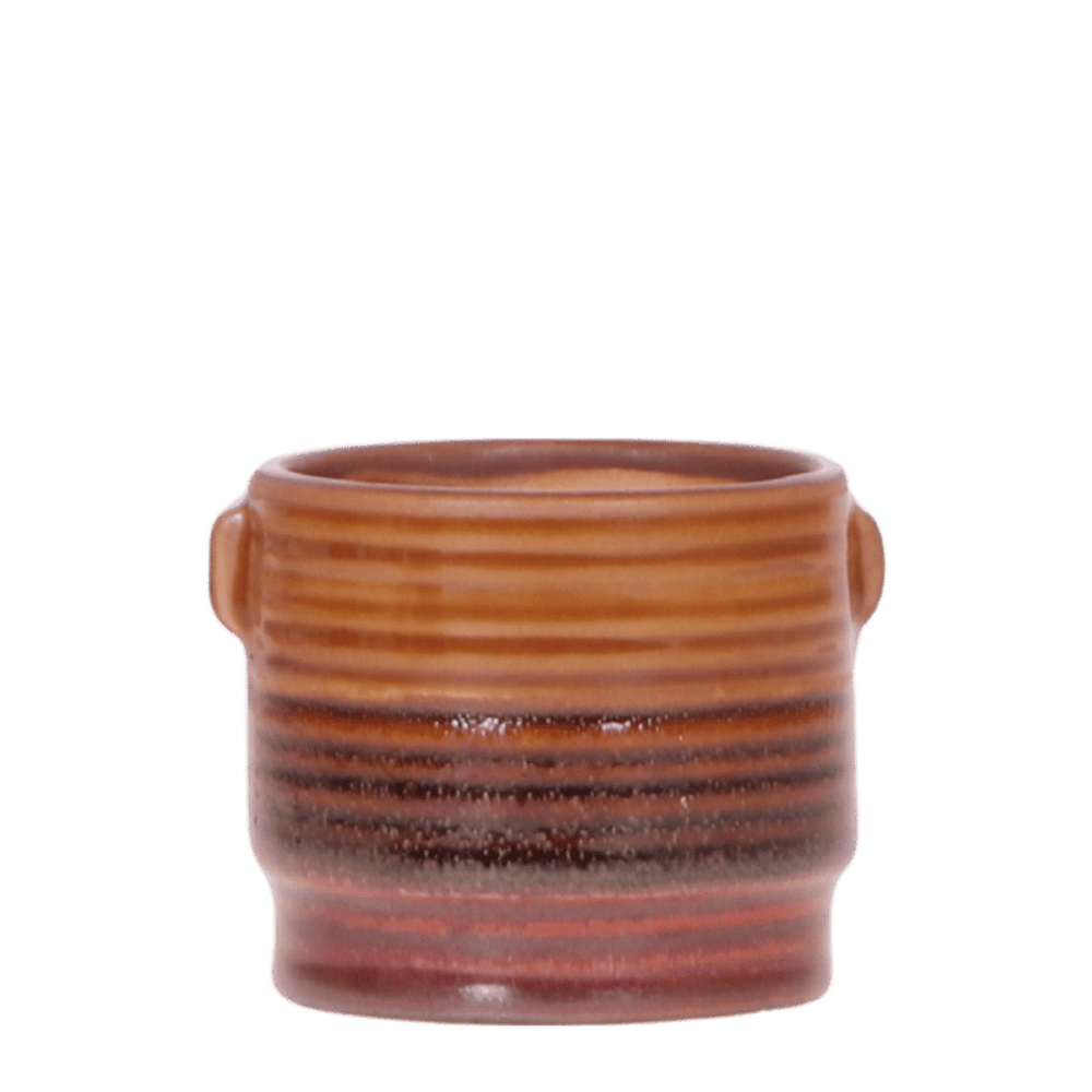 Cache-pot sunset jaune - ø6 cm